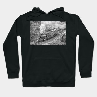 62005 K1 Goods Train - Black and White Hoodie